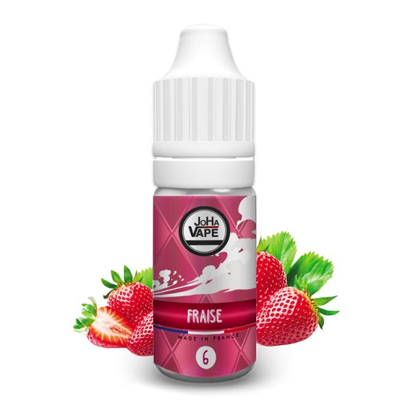 JOHA VAPE - FRAISE 10ML JOHA VAPE - FRAISE 10ML