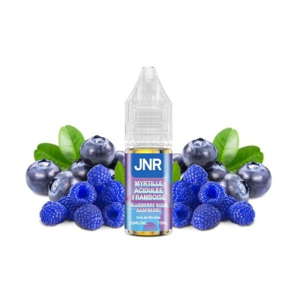 JNR - BLUEBERRY SOUR RASPBERRY SEL DE NICOTINE 20MG 10ML view 2