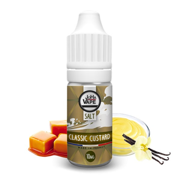 JOHA VAPE -  CLASSIC CUSTARD SEL DE NICOTINE