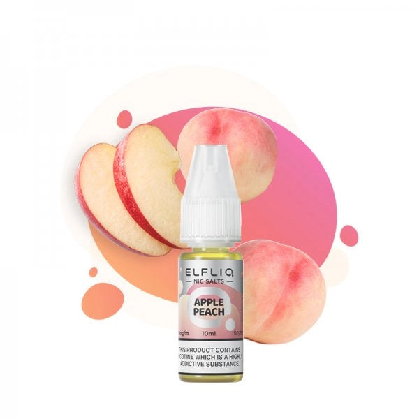 ELFLIQ - APPLE PEACH SEL DE NICOTINE 10ML