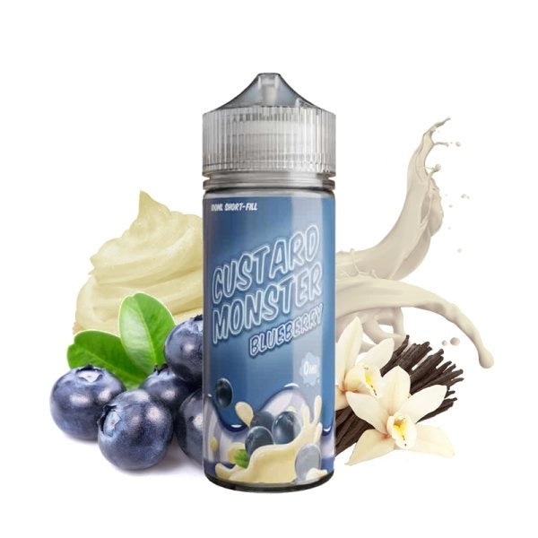 MONSTER VAPE LABS - BLUEBERRY CUSTARD 100ML