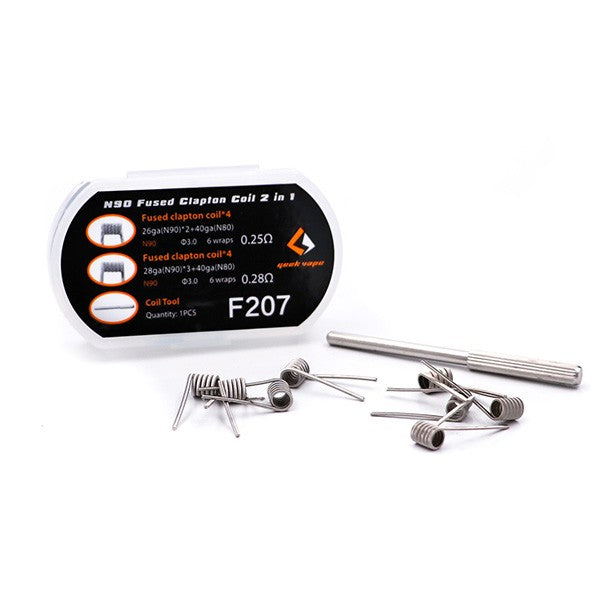 GEEKVAPE - N90 FUSED CLAPTON COIL 2en1 (x8)