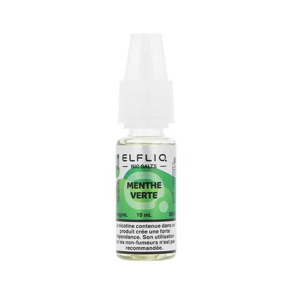 ELFLIQ - MENTHE VERTE SEL DE NICOTINE 10ML view 2