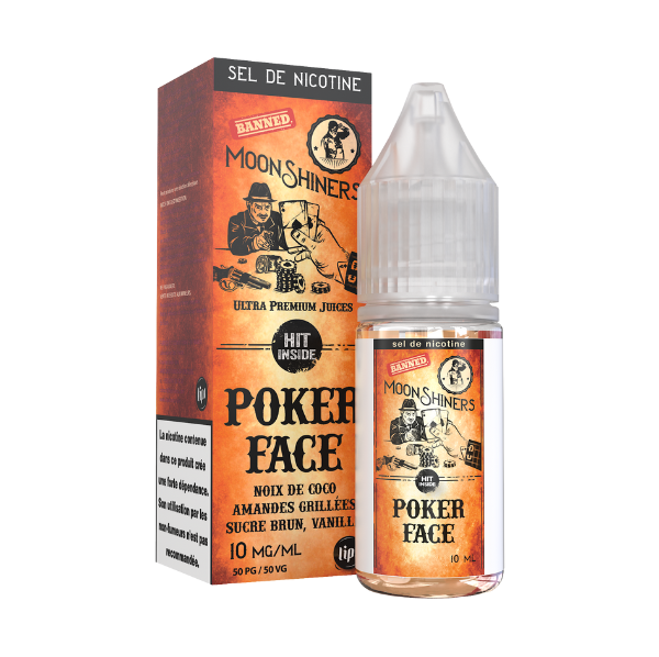 MOONSHINERS - POKER FACE SEL DE NICOTINE