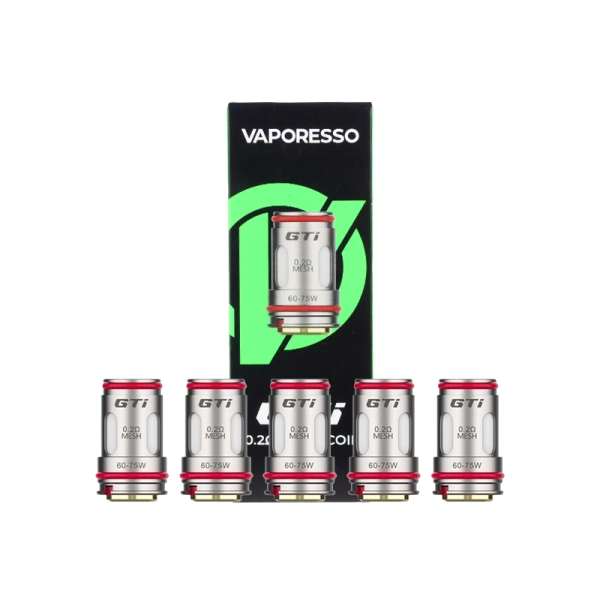VAPORESSO - PACK DE 5 RÉSISTANCES GTi view 2