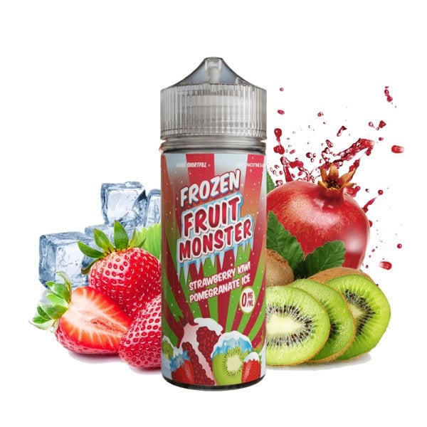 MONSTER VAPE LABS - STRAWBERRY KIWI POMEGRANATE ICE 100ML