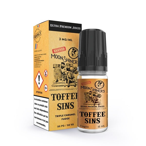 MOONSHINERS - TOFFEE SINS SEL DE NICOTINE