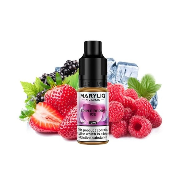 MARYLIQ - TRIPLE BERRY ICE SEL DE NICOTINE 10ML