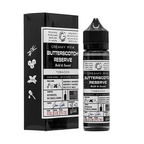 GLAS VAPOR - BUTTERSCOTCH RESERVE 50ml
