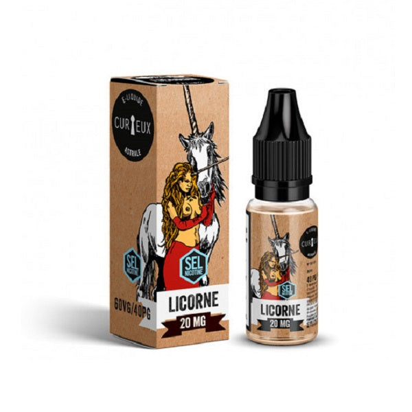 CURIEUX ASTRALE - LICORNE SEL DE NICOTINE 10ml