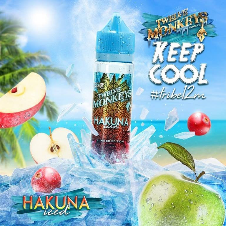 TWELVE MONKEYS ICE AGE - HAKUNA ICED 50ml