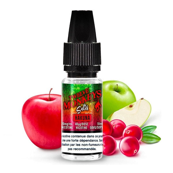 TWELVE MONKEYS - HAKUNA SEL DE NICOTINE 10ML