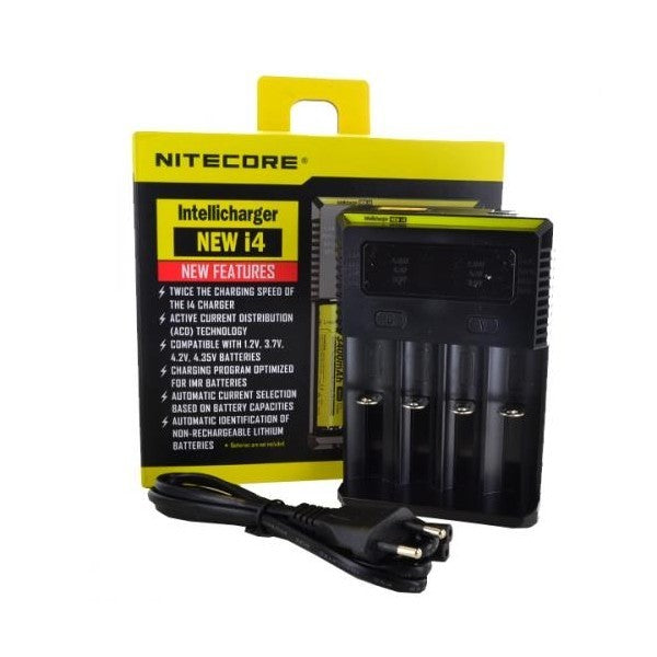 NITECORE INTELLICHARGER NEW I4 CHARGEUR D'ACCUS