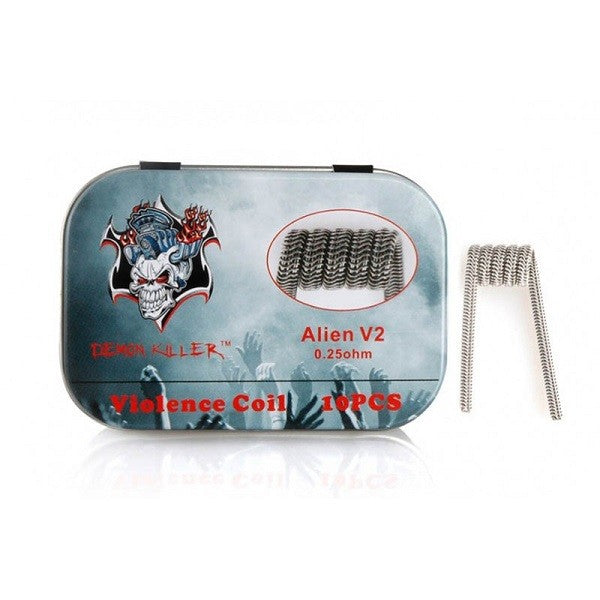 DEMON KILLER - ALIEN V2 0.25ohm COIL x 10