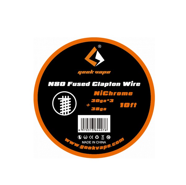 GEEK VAPE - N80 FUSED CLAPTON 30GAX3+38GA