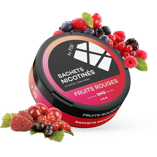 FUU - FRUITS ROUGES SACHETS NICOTINES