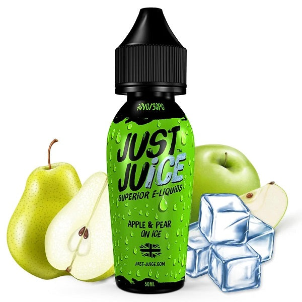 JUST JUICE - APPLE & PEAR ON ICE 50ml