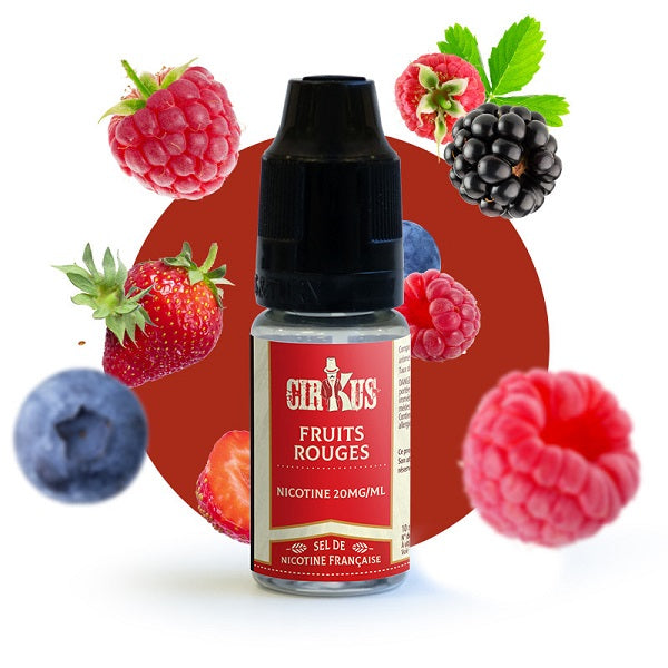 CIRKUS - FRUITS ROUGES SEL DE NICOTINE 20MG