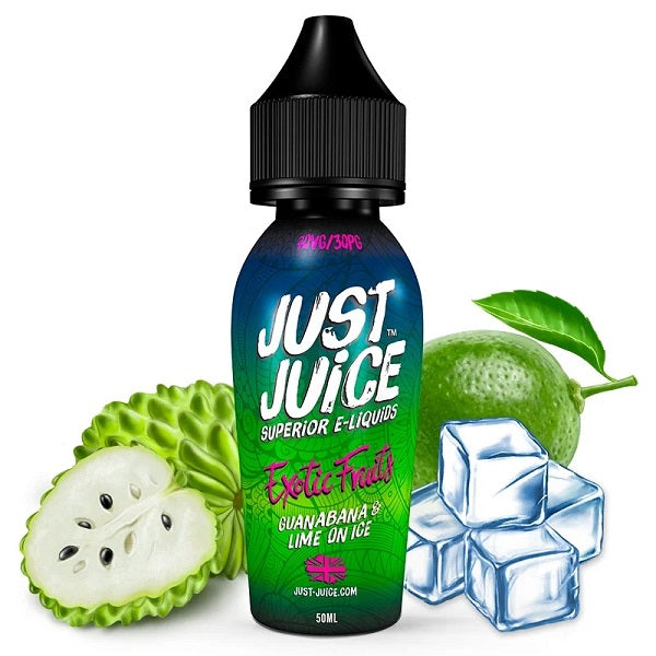 JUST JUICE - GUANABANA & LIME ON ICE 50ml