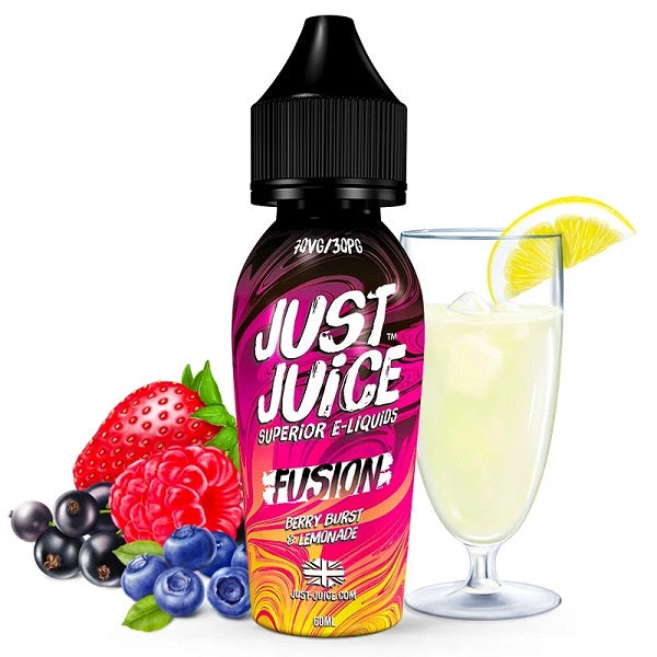 JUST JUICE - LEMONADE & BERRY BURST 50ml